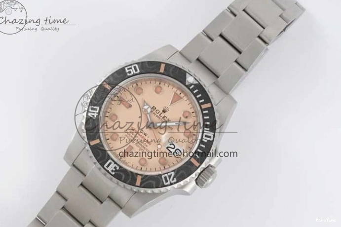 MiroTime 0125 Submariner DIW Sandblasted VSF 1:1 Best Edition Brown Dial on SS Bracelet VS Unisex 2059